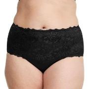 Swegmark Trosor Lace Maxi Briefs Svart polyamid Small Dam