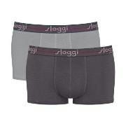 Sloggi Kalsonger 2P For Men Start Hip Flerfärgad bomull X-Large Herr