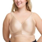 Swegmark BH Shine Soft Bra Moulded Cups Beige polyamid B 85 Dam