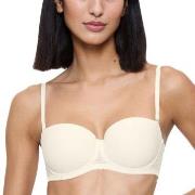 Triumph BH Signature Sheer Wired Balconette Bra Elfenben D 85 Dam