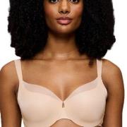 Triumph BH BMU Illusion Curve Minimizer Bra Beige E 80 Dam