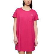 Triumph Nightdress Short Sleeve Mörkrosa bomull 38 Dam