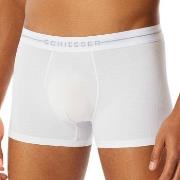 Schiesser Kalsonger 2P Cotton Flex Trunks Vit bomull 3XL Herr