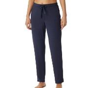 Schiesser Mix and Relax Long Modal Pants Blå modal XX-Large Dam