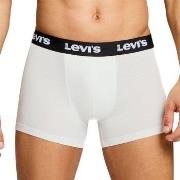 Levis Kalsonger 2P Repeat Logo Boxer Brief Vit bomull XX-Large Herr