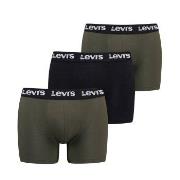 Levis Kalsonger 3P Repeat Logo Boxer Brief Multi Flerfärgad bomull X-L...