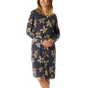 Schiesser Long Sleeve Nightshirt Mörkgrå 3XL Dam