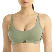 adidas BH Sport Active Essentials 3 Stripes Bralette Grön bomull Small...