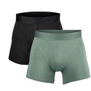 Salming Kalsonger 2P Boxer Briefs Svart/Grön X-Large Herr