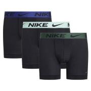 Nike Kalsonger 3P Everyday Essentials Micro Boxer Brief Svart/Grön pol...