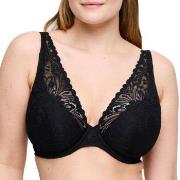 PrimaDonna BH Rupi Half Padded Plunge Bra Svart E 80 Dam