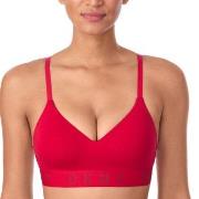 DKNY BH Cozy Boyfriend Wirefree Push-Up Bra Rosa Large Dam