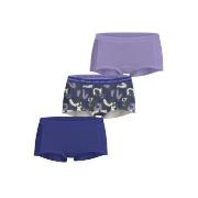 Björn Borg Trosor 3P Everyday Cotton Boxer Shorts Blå/Lila bomull X-Sm...