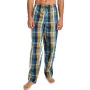 Jockey Loungewear Pant Woven Blå/Gul bomull X-Large Herr