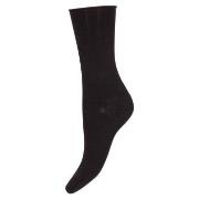 Decoy Strumpor 2P Fine Knit Cotton Socks Svart Strl 37/41 Dam