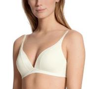 Calida BH Cate Triangle Soft-Bra Creme bomull A 70 Dam