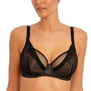 Freya BH Tailored UW High Apex Plunge Bra Svart E 65 Dam