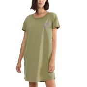 Triumph Nightdress Short Sleeve Oliv bomull 38 Dam