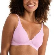 Sloggi BH ZERO Feel Bliss Push-Up Bra Rosa XL+ Dam