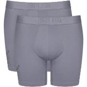 Sloggi Kalsonger 2P SLG Base Soft Short Grå Medium Herr
