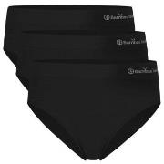 Bamboo basics Trosor 3P Belle Seamless Full Brief Svart Small Dam