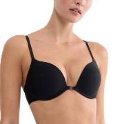 Triumph BH Pure Micro Push Up Bra With Front Closure Svart B 85 Dam