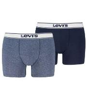 Levis Kalsonger 2P Base Vintage Boxer Marin/Blå bomull Large Herr