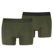 Levis Kalsonger 2P Men Twill Boxer Brief Khaki bomull Medium Herr