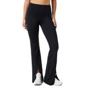 Björn Borg Studio Flared Slit Tights Svart X-Small Dam