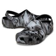 Crocs Classic Camo Clog Unisex Svart US M12 (EU 46-47)
