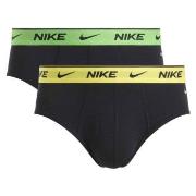 Nike Kalsonger 4P Everyday Cotton Stretch Brief Mörkgrå bomull Large H...