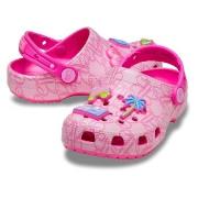 Crocs Mattel Pink Barbie Clog Toddler Flerfärgad ej Spec US C7 (EU 23-...
