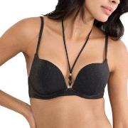 Triumph Summer Sunset WHU Sweet Heart Bikini Top Svart D 36 Dam