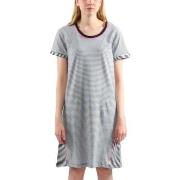 Esprit Anna Nightshirt Svart/Vit bomull 44 Dam
