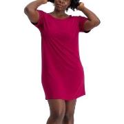 Bamboo Basics Nora PJ Big T-Shirt Röd viskos Small Dam