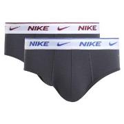 Nike Kalsonger 4P Everyday Cotton Stretch Brief Grå bomull X-Large Her...