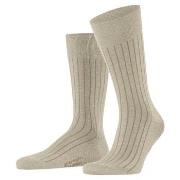 Burlington Strumpor Duke Street Socks Beige Strl 40/46 Herr