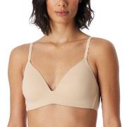 Schiesser BH Invisible Soft Bra With Underwired Bra Creme B 70 Dam