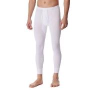 Schiesser Kalsonger Long Underpants With Fly Vit bomull Large Herr