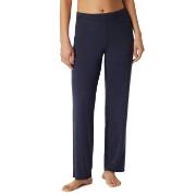 Schiesser Mix and Relax Long Modal Pants Marlene Mörkblå modal 34 Dam