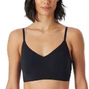 Schiesser BH Invisible Soft Bustier Padded Bralette Svart 42 Dam