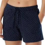 Schiesser Women Mix and Relax Shorts Prickig bomull 48 Dam