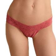 Hanky Panky Trosor 3P Low Rise Thong Flamingo nylon One Size Dam