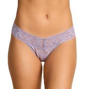 Hanky Panky Trosor 3P Low Rise Thong Lila soft nylon One Size Dam