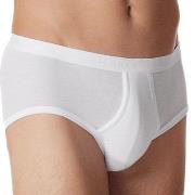 Schiesser Kalsonger 2P Fine Rib Sport Briefs 3XL-4XL Vit bomull 3XL He...