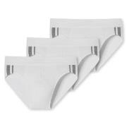 Schiesser Kalsonger 3P 95-5 Stretch Rio Slip 3XL-4XL Vit bomull 4XL He...