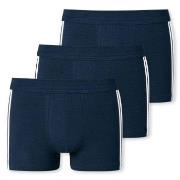 Schiesser Kalsonger 3P 95-5 Stretch Shorts Mörkblå bomull XX-Large Her...