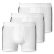 Schiesser Kalsonger 3P 95-5 Stretch Shorts 3XL-4XL Vit bomull 4XL Herr