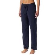 Schiesser Mix and Relax Long Cotton Pants Mörkblå bomull 36 Dam