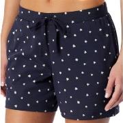 Schiesser Women Mix and Relax Cotton Shorts Vit/Marin bomull 38 Dam